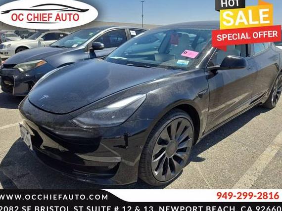 TESLA MODEL 3 2022 5YJ3E1EC7NF264087 image